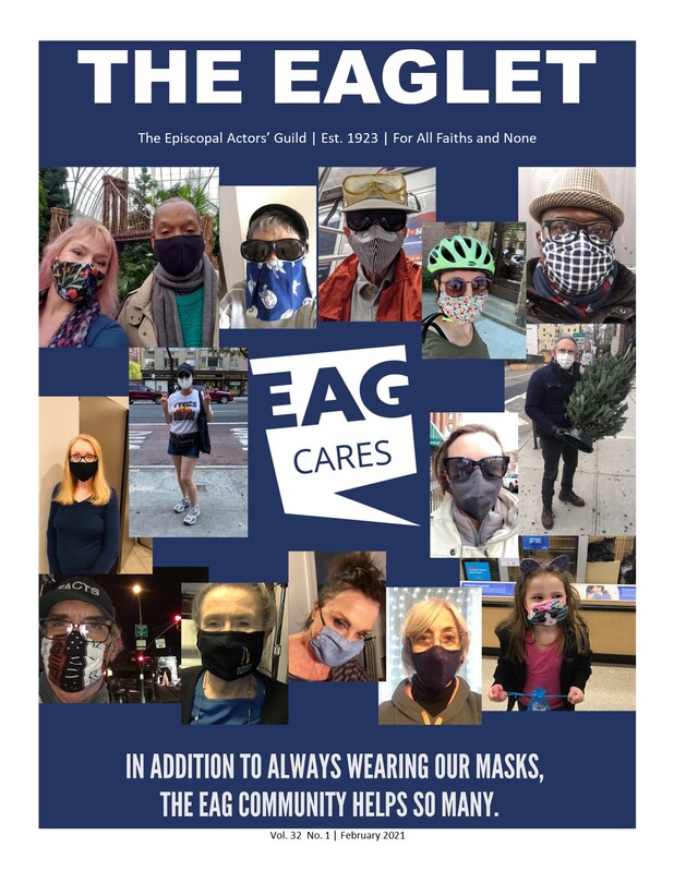 Cover of the Eaglet featuring a collage of masked selfies